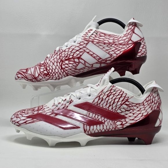 Adidas Adizero Electric Football Cleats Men\'s Size 11 Red / White IH8571 New main image 7
